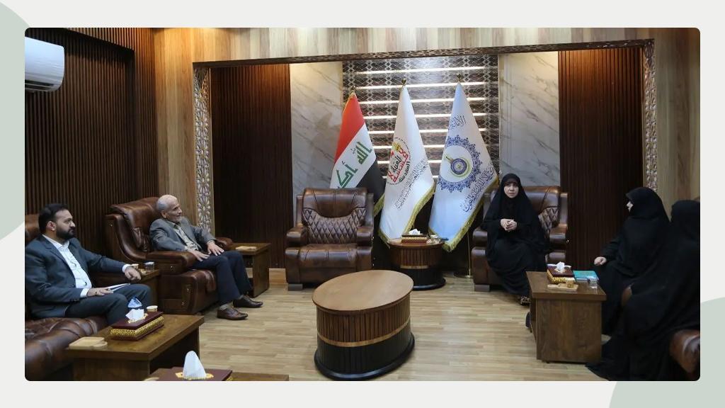 الوحدة النسوية في مؤسسة وارث الأنبياء في ضيافة مركز كربلاء للدراسات والبحوث