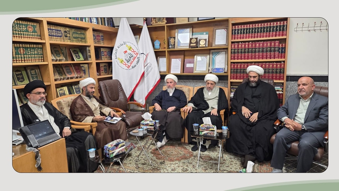 زيارة وفد مؤسسة وارث الأنبياء إلى مجمع الإمام الحسين (ع) للتراث