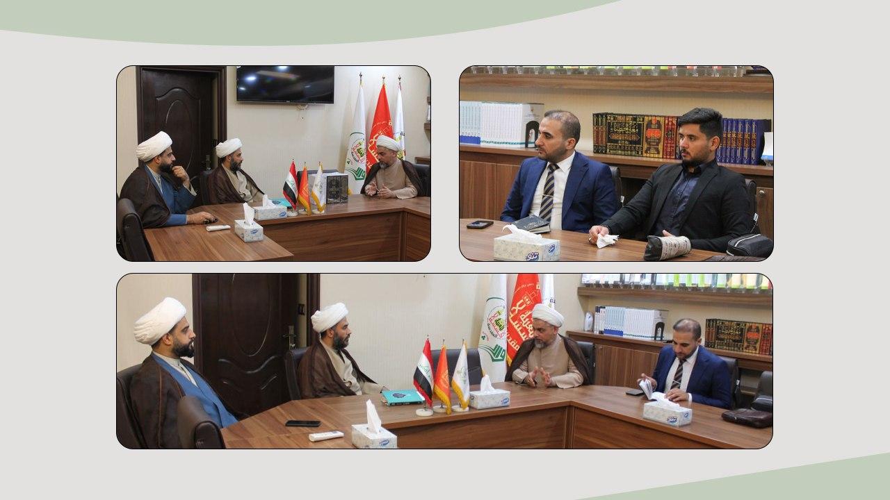 مدير مركز بيّنة للأمن الفكري والثقافي في ضيافة مؤسّسة وارث الأنبياء