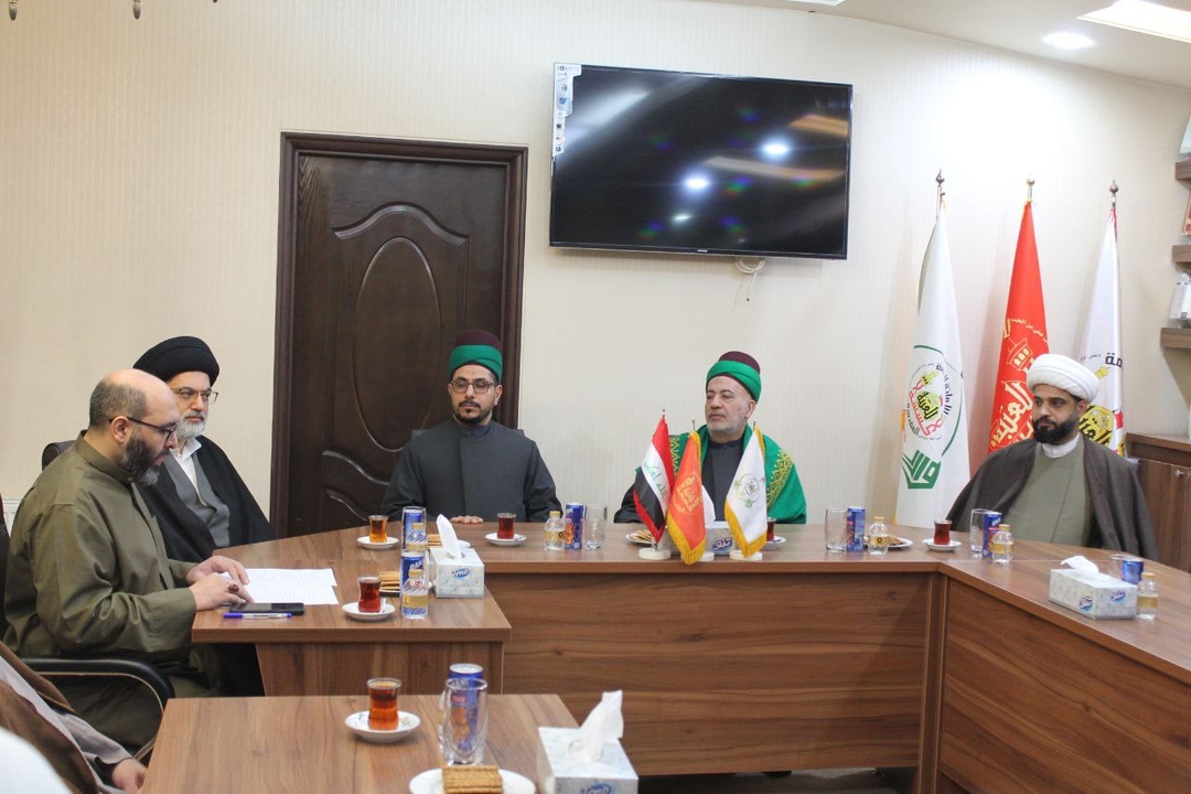 مؤسّسة وارث الأنبياء تستضيف نائب أمين عام العتبة الحسينية المقدّسة